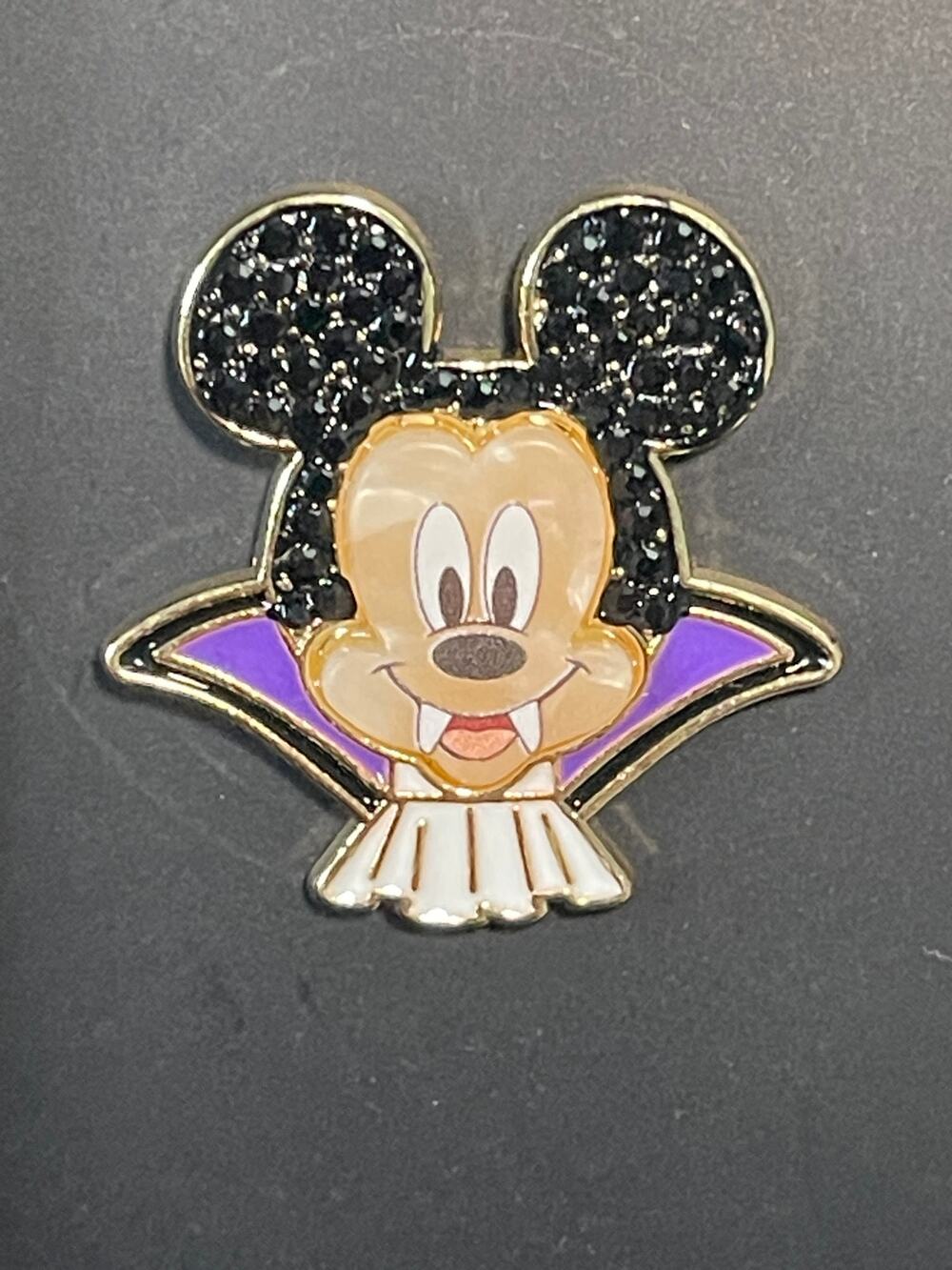 Disney Baublebar Mickey Mouse Vampire Halloween Stud Earrings NEW Dracula Bat